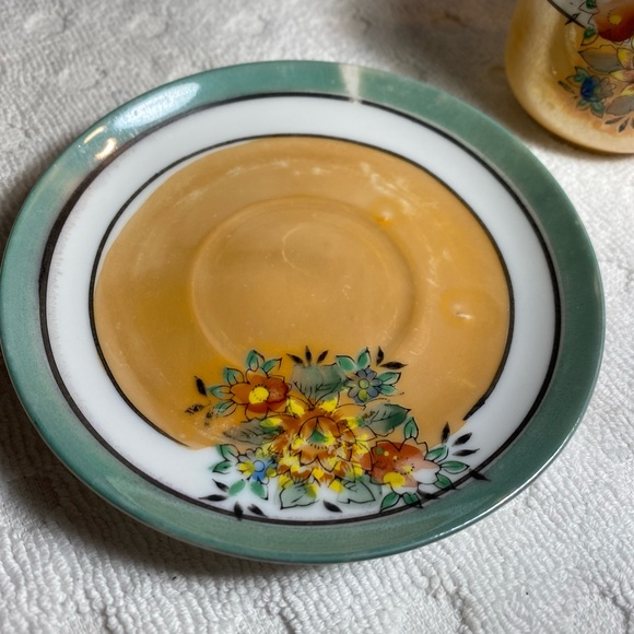 Fine Bone China Teacup and Saucer from Occupied Japan - Picture 3 of 12